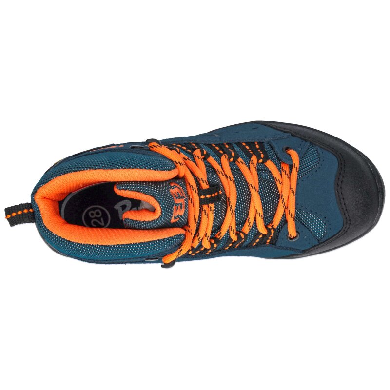 Brütting Mount Bona High Kids petrol/orange 28