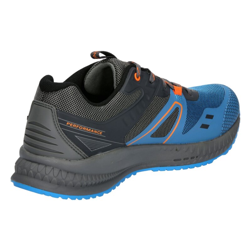 Brütting Argos anthrazit/royalblau - Trekkingschuh Herren 44