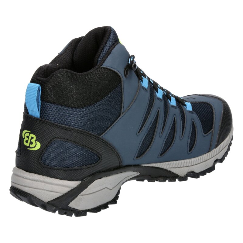 Brütting Expedition Mid marine/blau/lemon - Trekkingschuh Herren