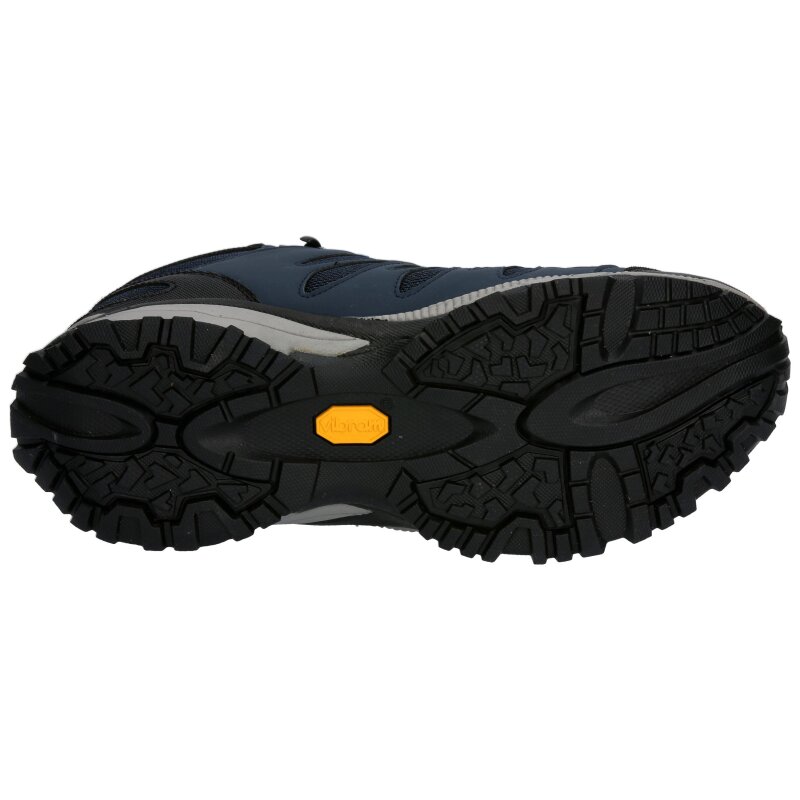 Brütting Expedition Mid marine/blau/lemon - Trekkingschuh Herren