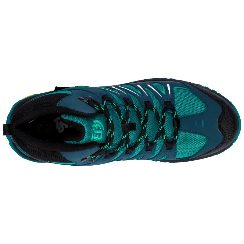 Brütting Expedition Mid petrol/schwarz