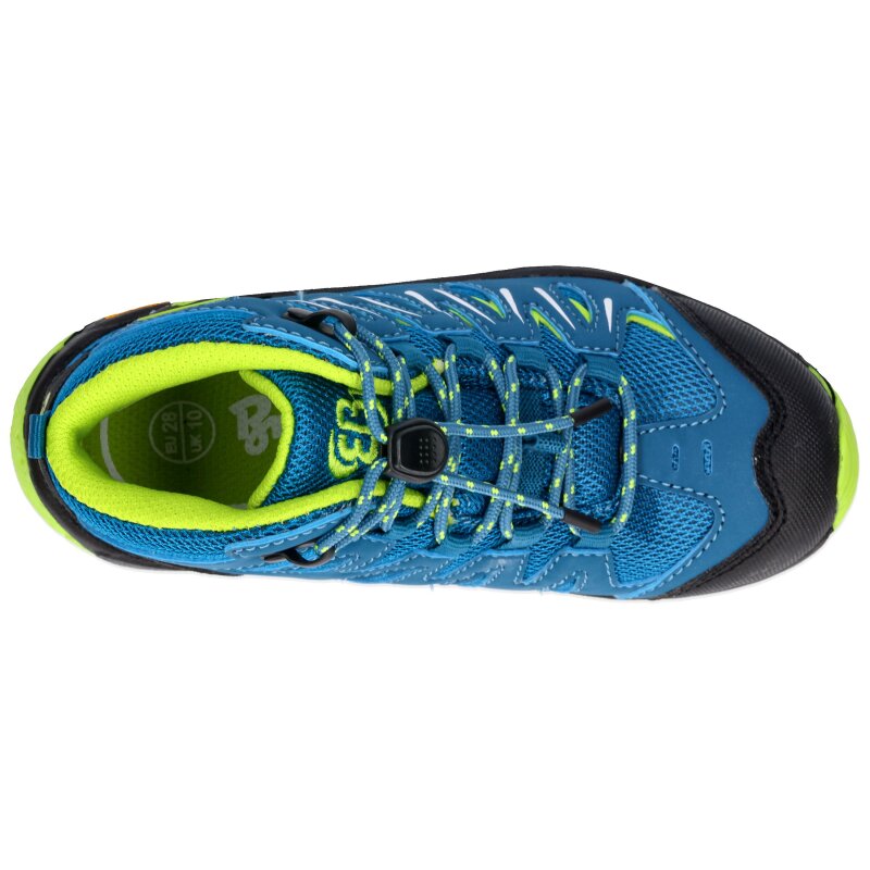 Brütting Expedition Kids High petrol/lemon 37