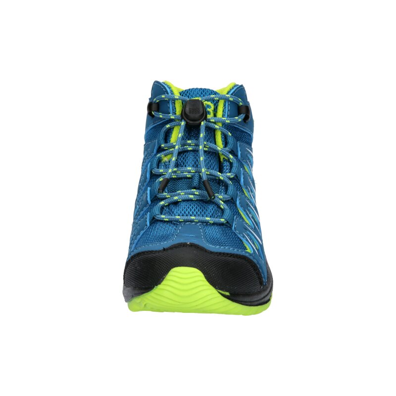 Brütting Expedition Kids High petrol/lemon 38