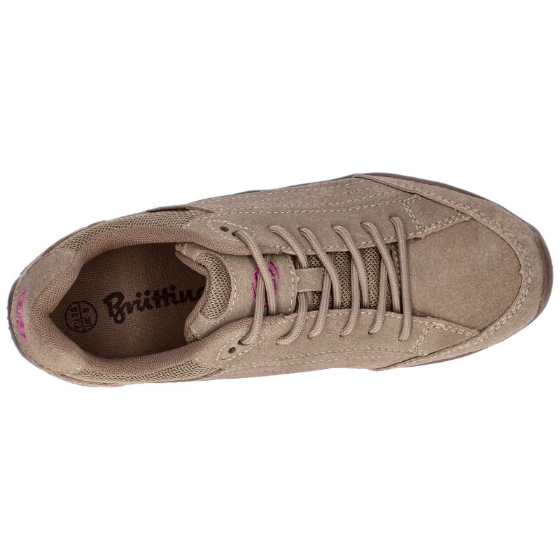 Brütting Racewalk grau/pink - Sneaker Damen