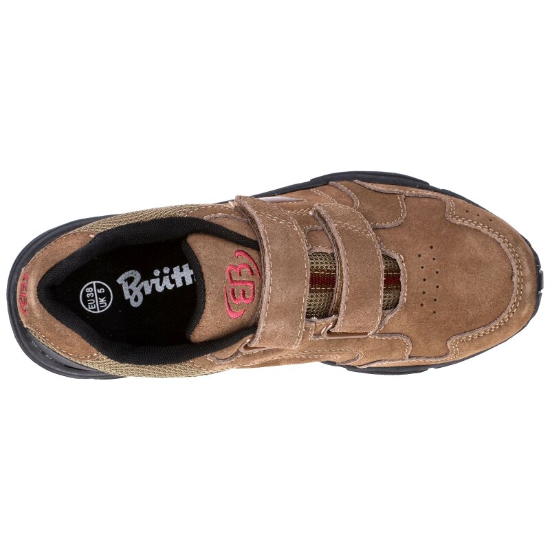 Brütting Circle V braun/bordeaux/schwarz - Sportschuh Damen