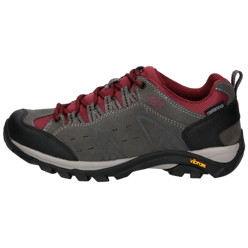 Brütting Mount Bona Low grau/bordeaux