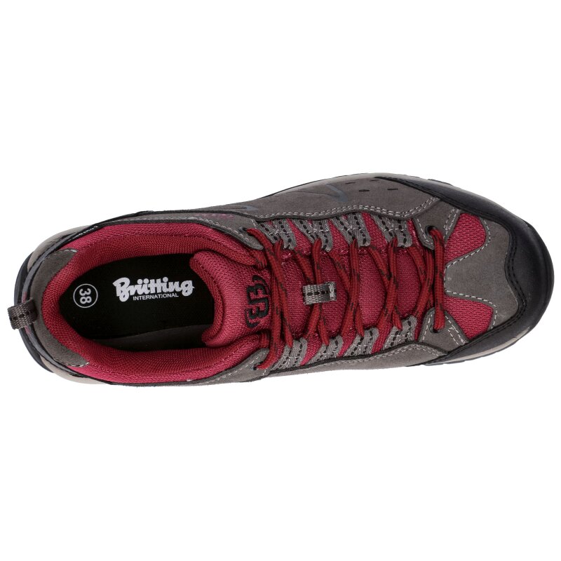 Brütting Mount Bona Low grau/bordeaux