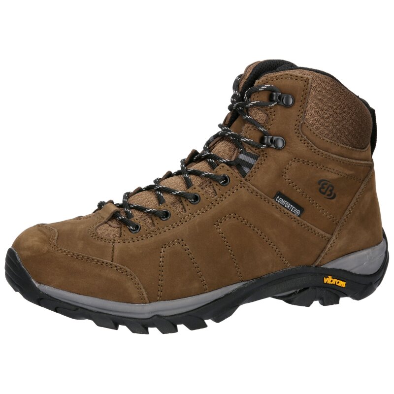 Brütting Mount Stevens High braun - Trekkingschuh Unisex