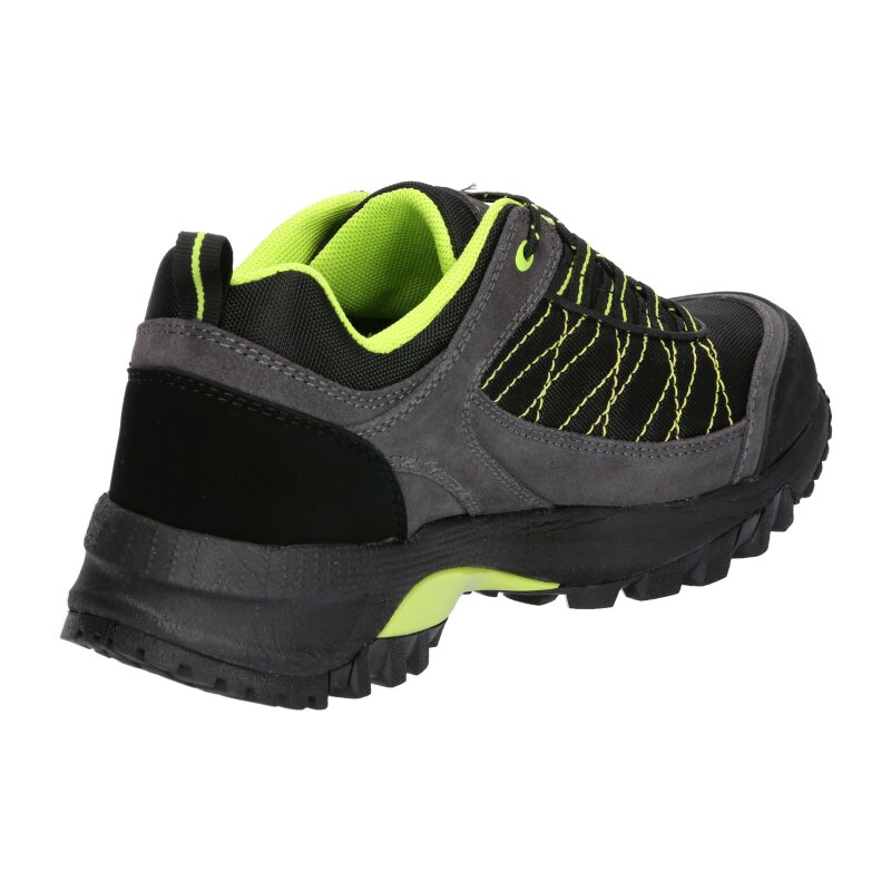 Brütting Mount Egmont schwarz/grau/lemon - Trekkingschuh Herren