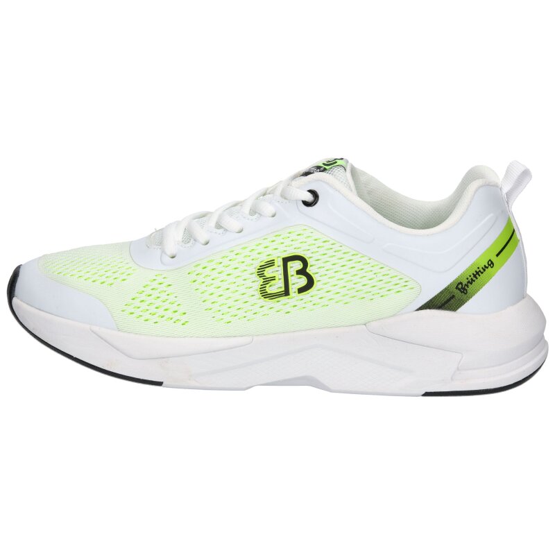 Brütting Basejumper weiss/lemon - Sportschuh Herren