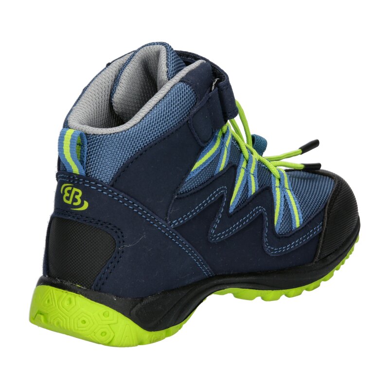 Brütting Outdoorstiefel Atlanta High VS - marine/blau/lemon