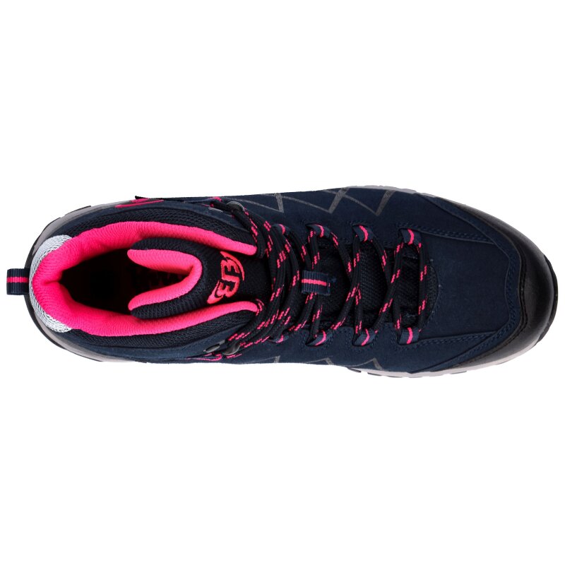 Brütting Outdoorstiefel Kansas High - marine/pink