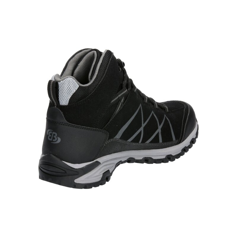 Brütting Kansas High - schwarz/anthrazit - Trekkingschuh Herren