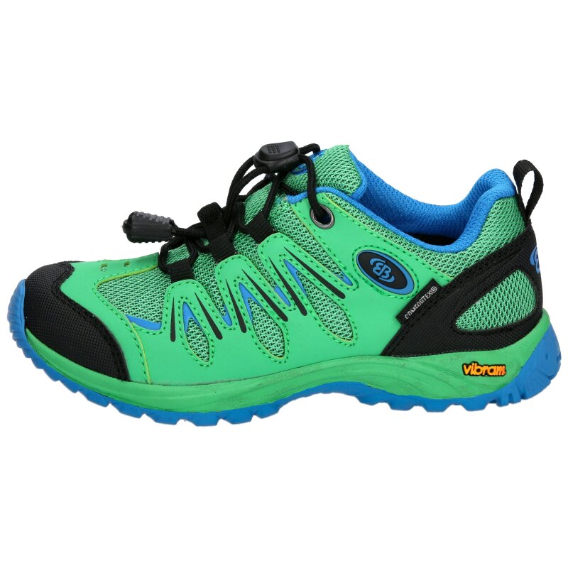 Brütting Outdoorschuh Expedition Kids - grün/blau/schwarz