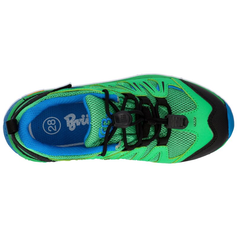 Brütting Outdoorschuh Expedition Kids - grün/blau/schwarz