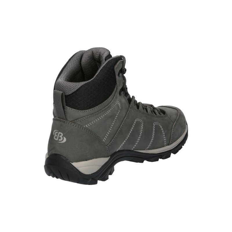 Brütting Mount Stevens High - grau/schwarz - Trekkingschuh Unisex