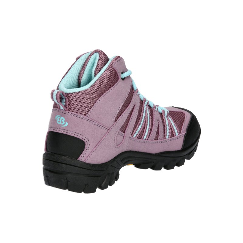 Brütting Outdoorstiefel Ohio High - rosa/türkis