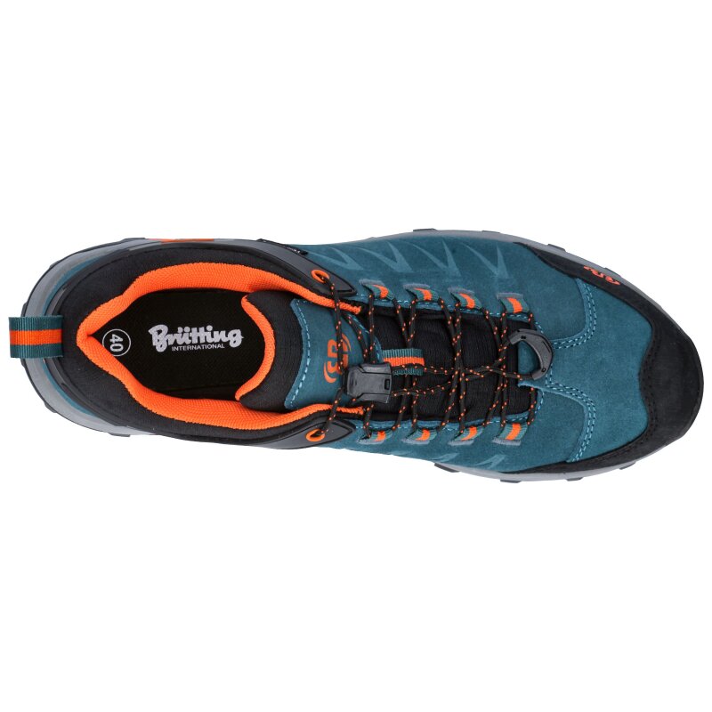Brütting Mount Chester - petrol/orange - Trekkingschuh Herren