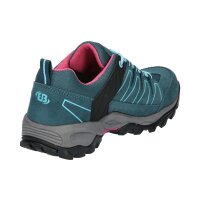 Brütting Outdoorschuh Mount Pinos Low - petrol/türkis/pink