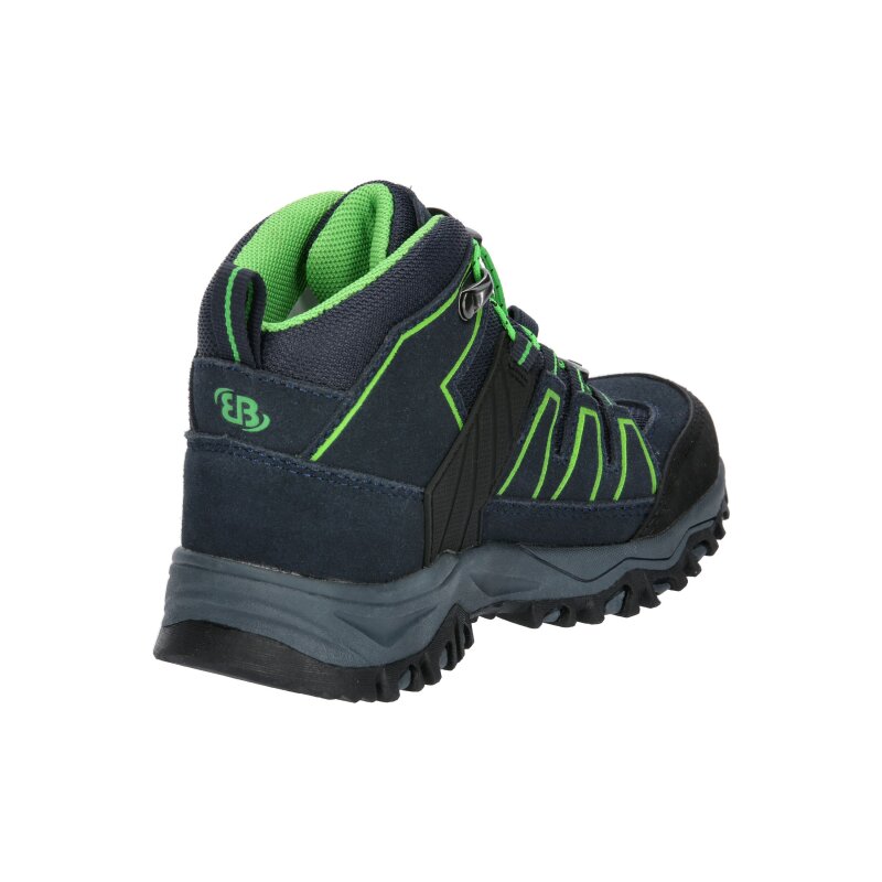 Brütting Outdoorstiefel Mount Pinos High Kids - marine/lemon