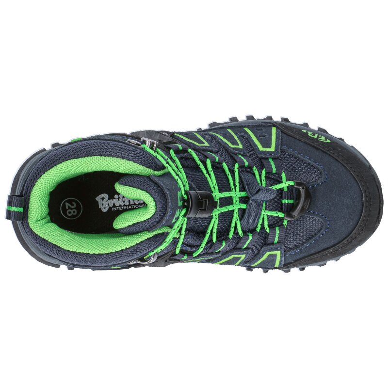 Brütting Outdoorstiefel Mount Pinos High Kids - marine/lemon