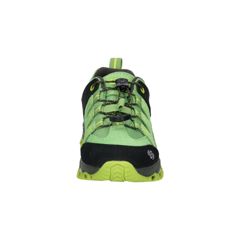 Brütting Outdoorschuh Mount Pinos Kids Low - grün/schwarz/lemon