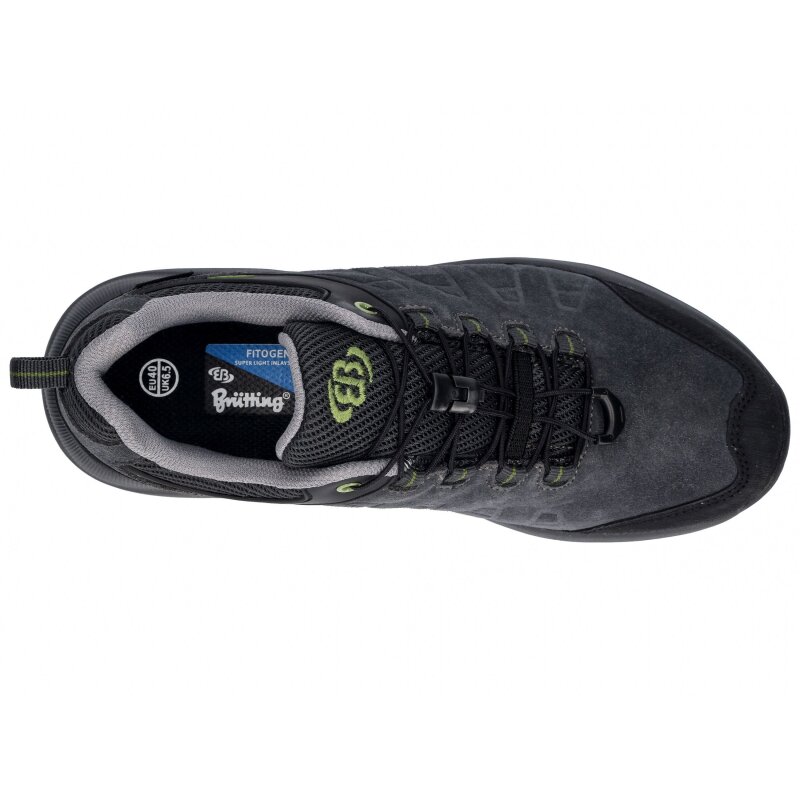 Brütting Outdoorschuh Mount Harvard Low - anthrazit/grün