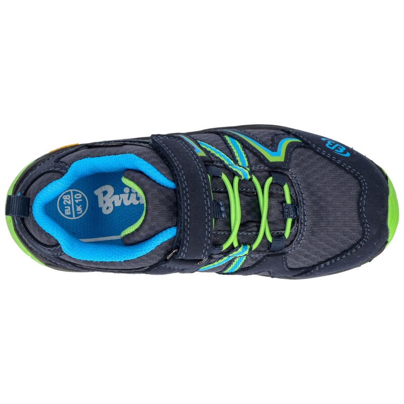 Brütting Outdoorschuh Rockwall - marine/blau/lemon