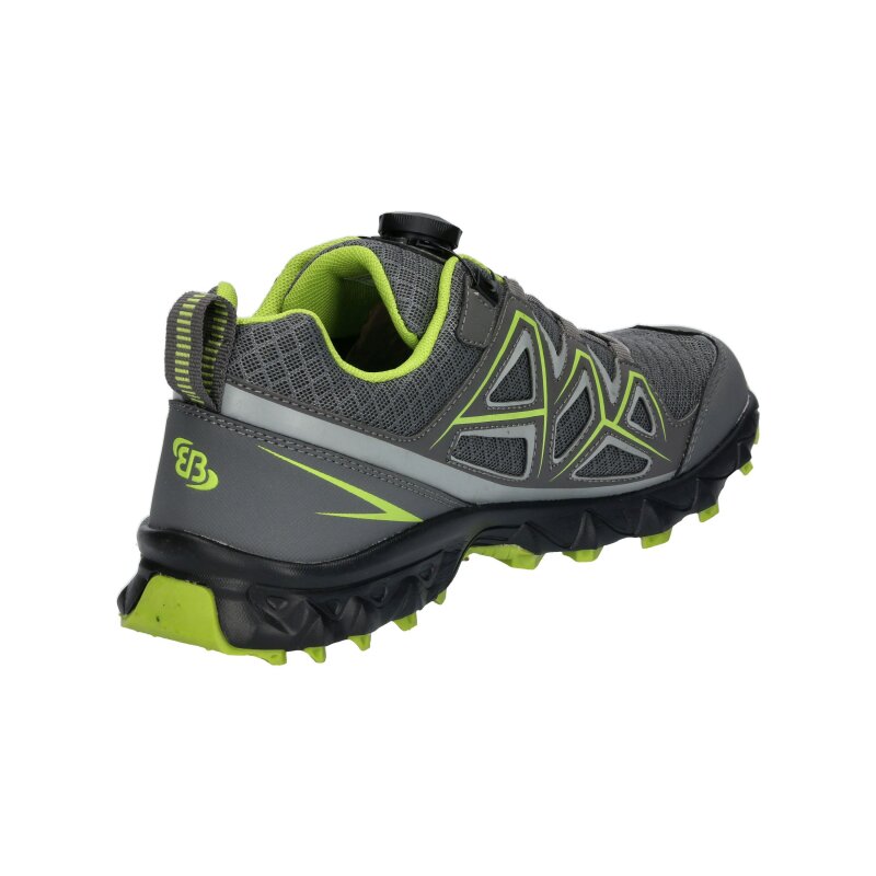 Brütting Outdoorschuh Power - anthrazit/grün