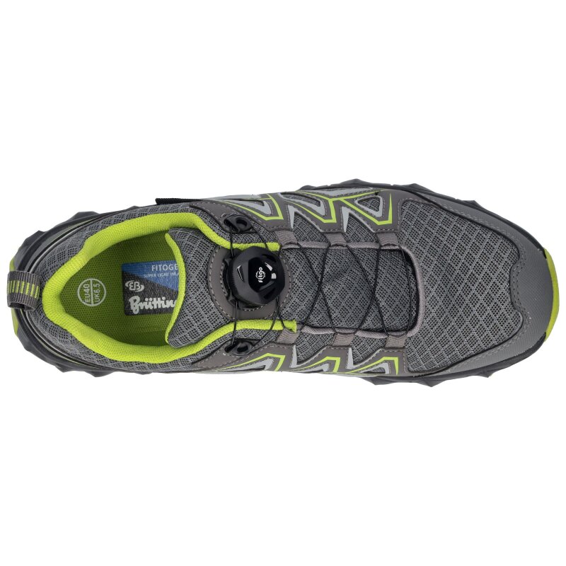 Brütting Outdoorschuh Power - anthrazit/grün