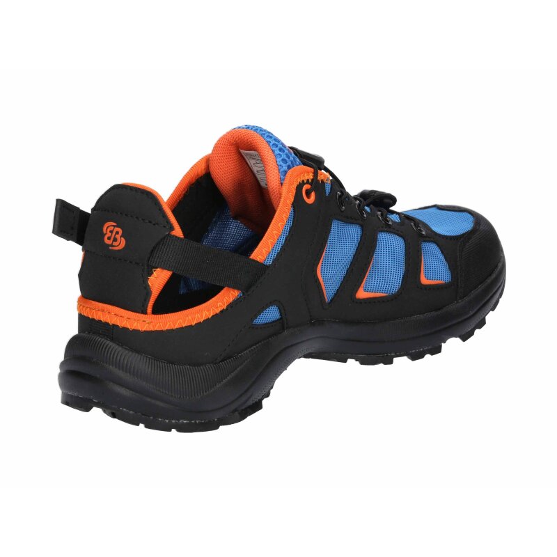 Brütting Outdoorschuh Norwich - blau/schwarz/orange