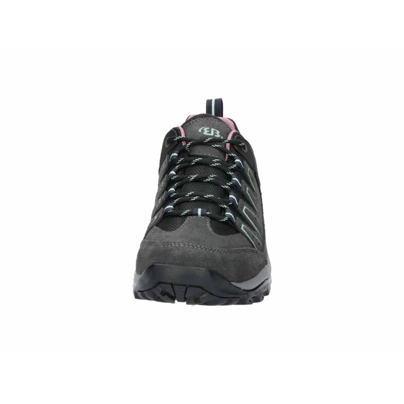Brütting Outdoorschuh Mount Pinos Low - anthrazit/türkis/lila