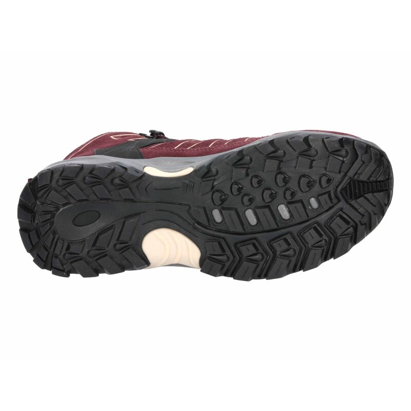 Brütting Outdoorstiefel Mount Pinos High - bordeux/rosa