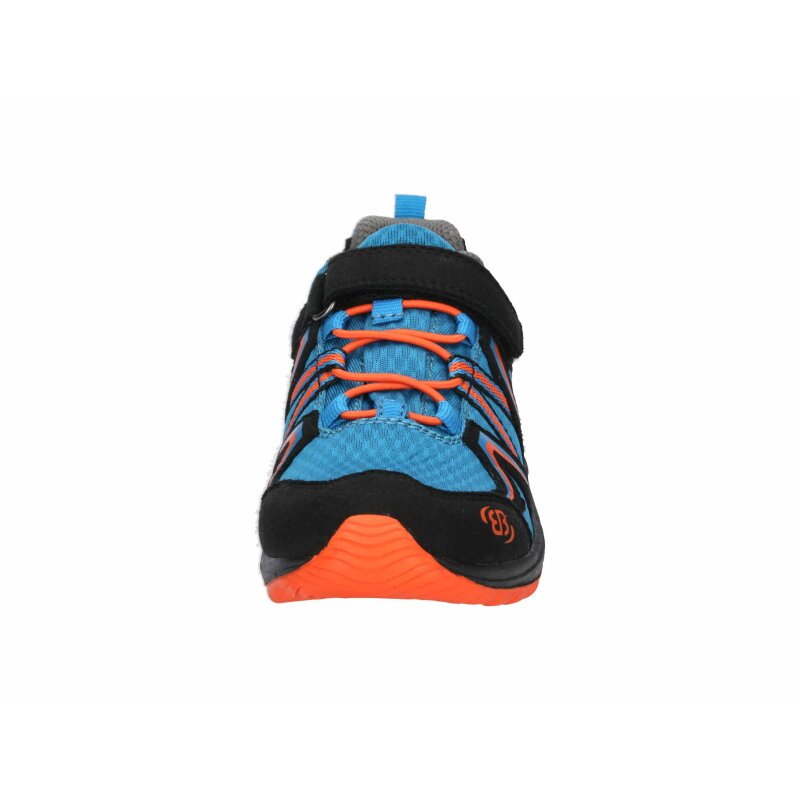 Brütting Outdoorschuh Rockwall - blau/schwarz/orange