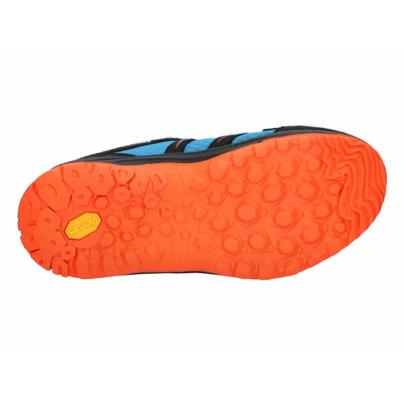 Brütting Outdoorschuh Rockwall - blau/schwarz/orange