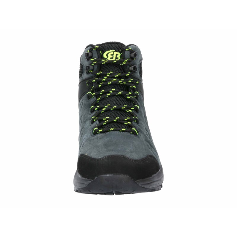 Brütting Trekkingstiefel Mount Harvard High - anthrazit/lemon