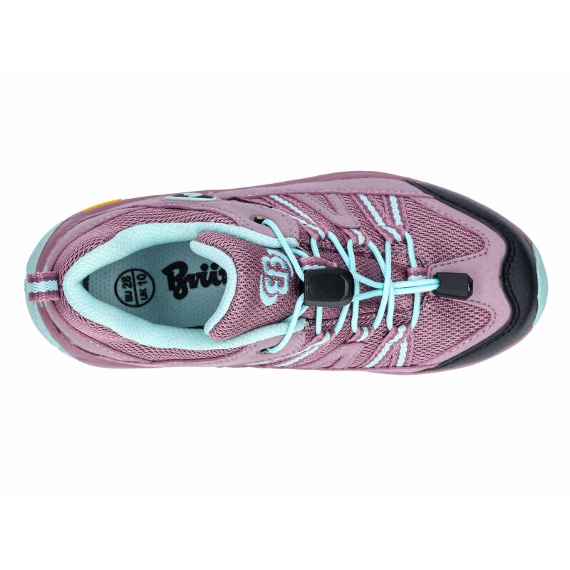 Brütting Outdoorschuh Ohio Low - rosa/türkis