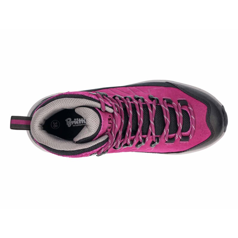 Brütting Outdoorstiefel Mount Sellery - beere/grau