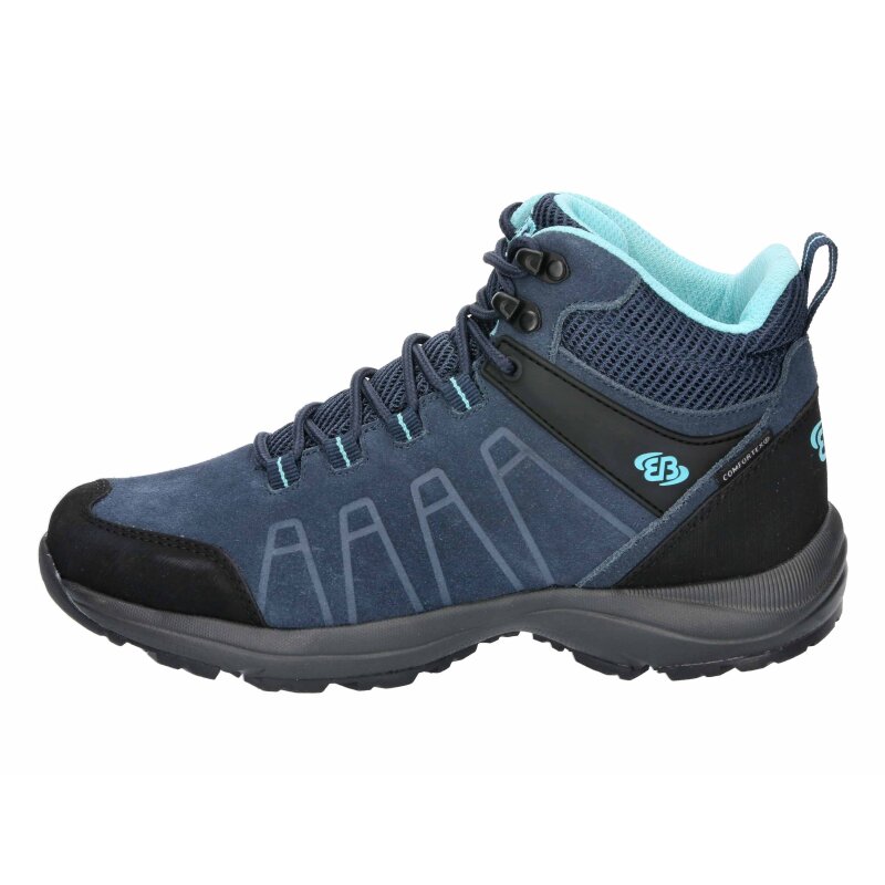 Brütting Trekkingstiefel Mount Harvard High - marine/türkis