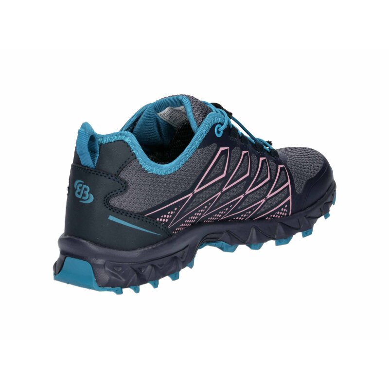 Brütting Outdoorschuh Mission - marine/rosa/petrol