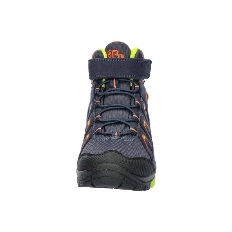 Brütting Outdoorstiefel Mount Moran - marine/lemon/orange