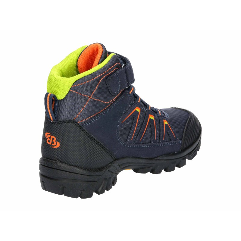 Brütting Outdoorstiefel Mount Moran - marine/lemon/orange
