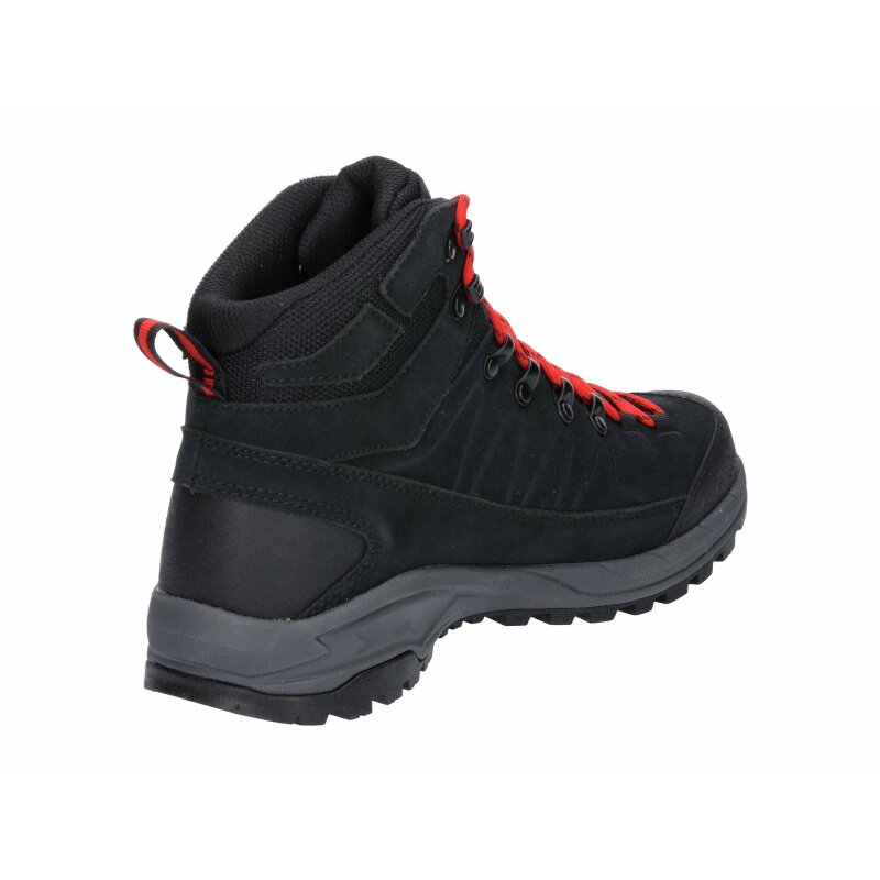 Brütting Outdoorstiefel Mount Sellery - schwarz/rot