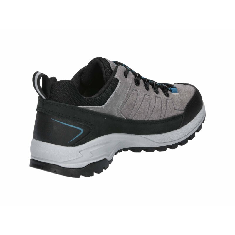 Brütting Outdoorschuh Mount Sellery Low - grau/schwarz/petrol