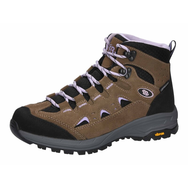 Brütting Trekkingstiefel Mount Bear High - braun/lila
