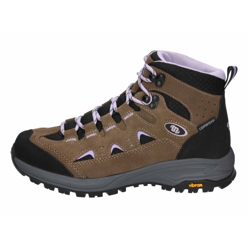 Brütting Trekkingstiefel Mount Bear High - braun/lila