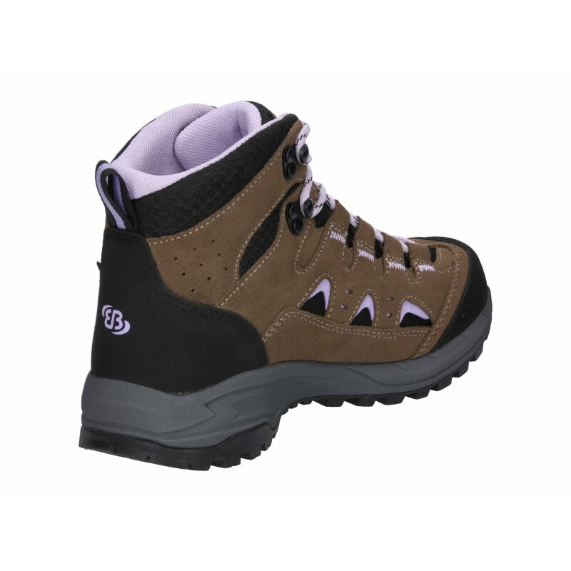 Brütting Trekkingstiefel Mount Bear High - braun/lila